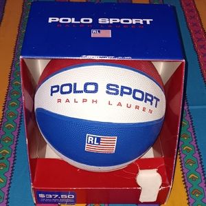 New 90s Ralph Lauren Polo Sport Basketball Vintage Ball